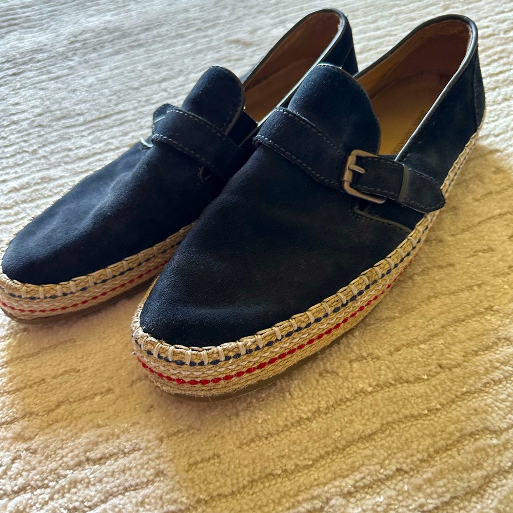 John Varvatos Men’s Loafers size 8 like New clean great condition